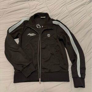 K-Swiss Black Athletic Jacket